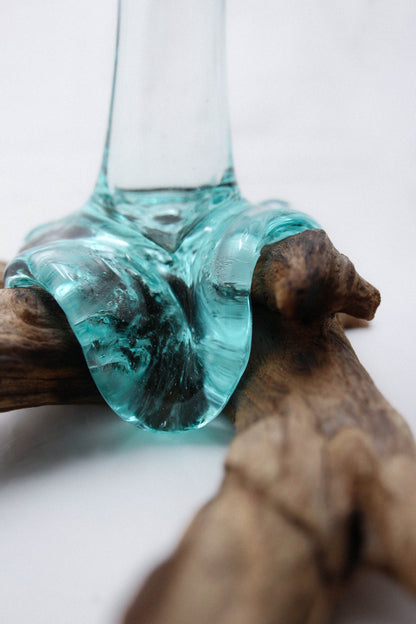 Wurzelglas Vase